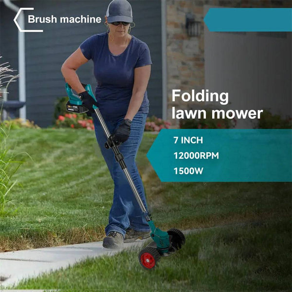 Hand-Held Electric Folding Mower | Regeneration Zone