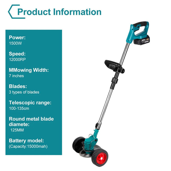 Hand-Held Electric Folding Mower | Regeneration Zone